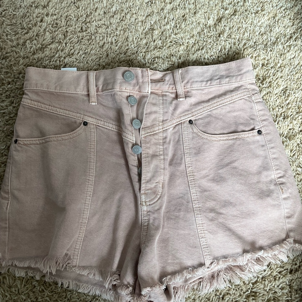 Pacsun high waisted denim shorts